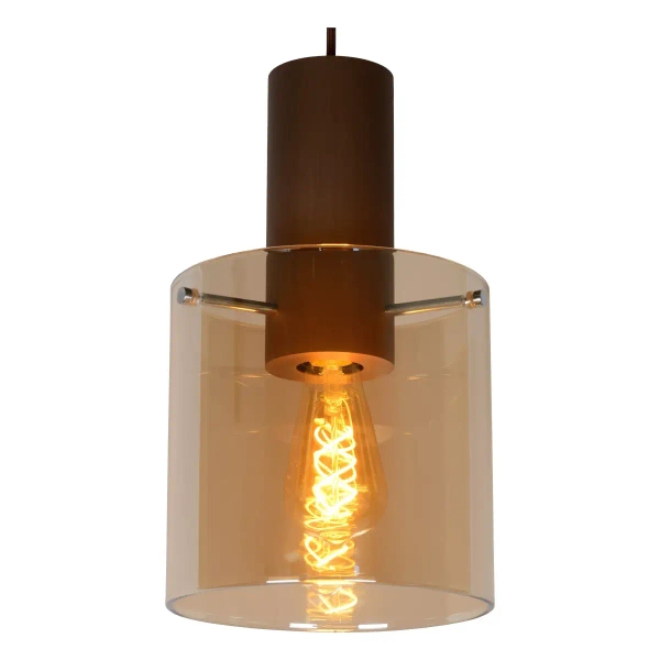 Lampa zwis kaskadowa TOLEDO 74405/13/62 Lucide miedziana bursztynowa