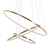Ledowa lampa wisząca Ring Slim MSE1501100161 Moosee 50W 3000K z pilotem złota