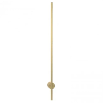 Podłużna lampa ścienna TROY W90477-90GD LED 12W 3600-4800K belka złota