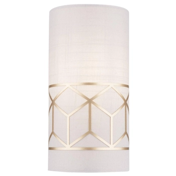 LAMPA ścienna MESSINA H223-WL-01-G Maytoni abażurowa OPRAWA kinkiet złoty beżowy
