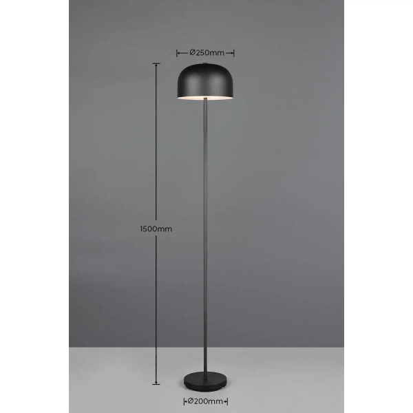 Podłogowa lampa ze ściemniaczem KARYA DL132-49151 LED 2,5W 3000K czarny