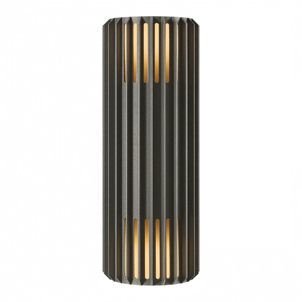 Zewnętrzna lampa ścienna ALUDRA 2418121250 IP54 tuba antracyt