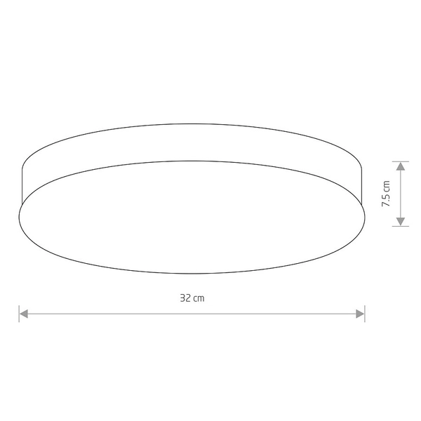 Sufitowa lampa salonowa Kasai 9491 minimalistyczna satyna nikiel