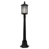 Stojąca lampa zewnętrzna Detroit K-8212 Kaja IP44 latarenka metalowa czarna