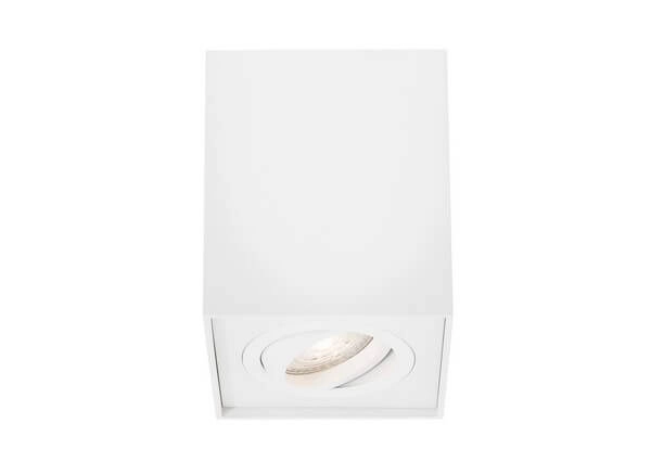 Nasufitowa lampa CHIVACOA LE61455 do sypialni cube biała