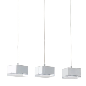 Potrójna lampa wisząca Seth MD14009016-3A Italux LED 12,6W 3000K chrom