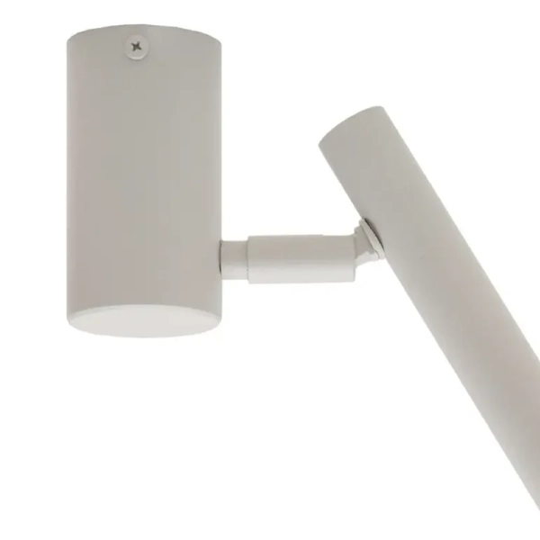Ruchomy plafon do salonu Sopel 41472 regulowany tubka szary