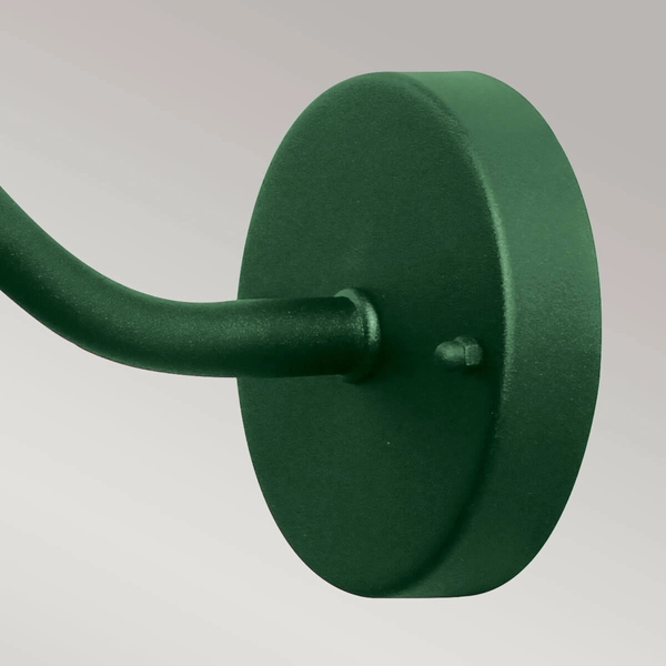 Naścienny kinkiet Klampenborg KLAMPENBORG-FGR Elstead IP44 metalowy zielony