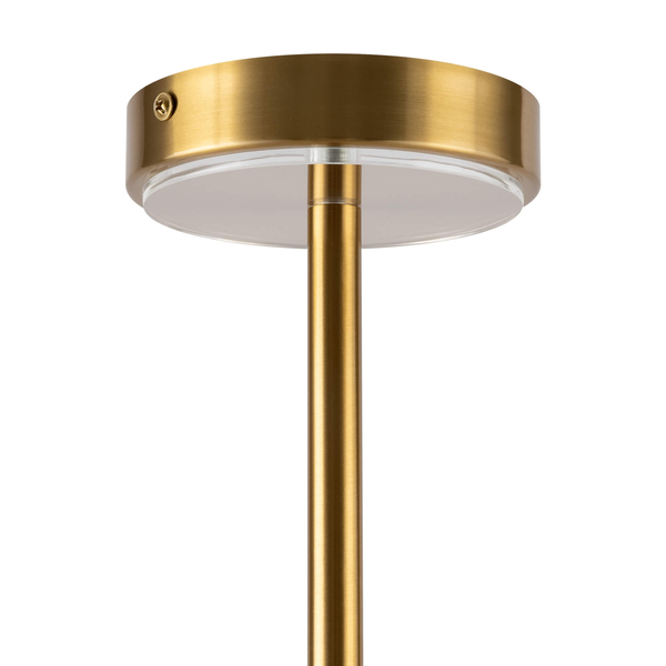 Żyrandol do salonu Arco MOD223PL-06BS regulowany mosiądz