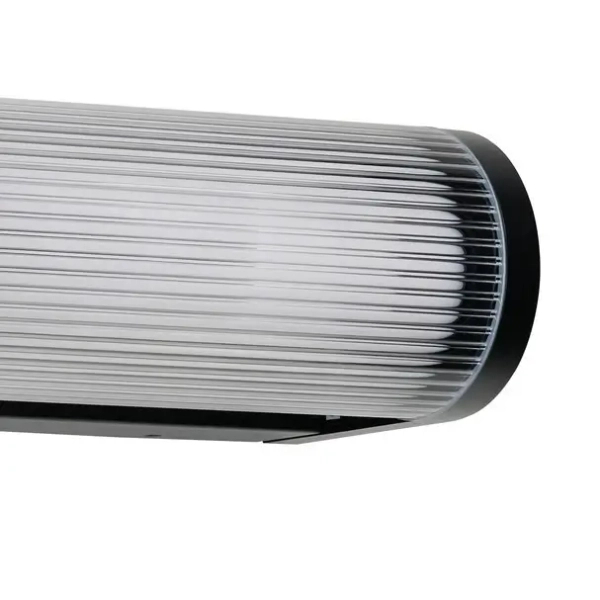 Kinkiet ścienny zewnętrzny EBRO aluminiowy LED 12W 3000K IP65 elewacyjny AZ6764 czarny