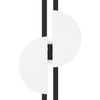 Lampa naścienna Skyline MOD179WL-L22W4K1 LED 23W 4000K czarna biała