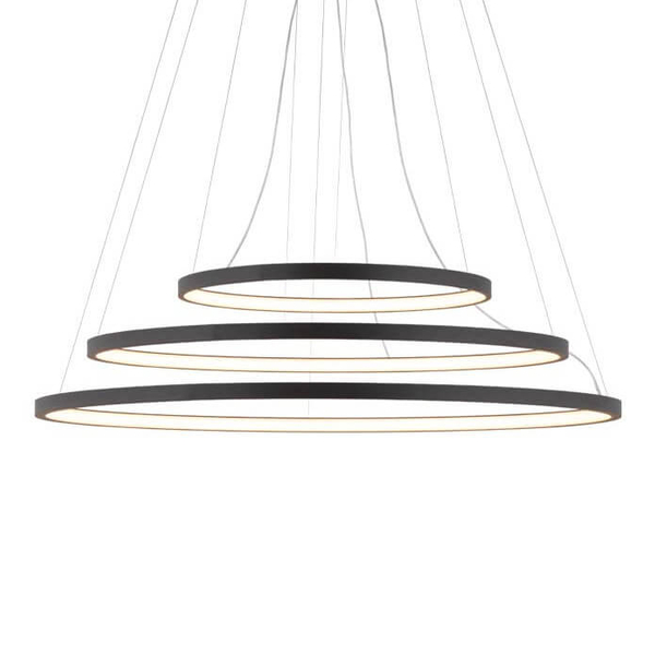 Ringi ledowe wiszące Agari Multi 5430 Shilo 165W 3000K czarne
