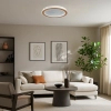 Ringowy plafon sufitowy Zofrael 71281 LED 24W 3000-6500K złoty