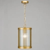 Lampa wisząca nad wyspę Bianka BIA0163 na łańcuchu mosiądz