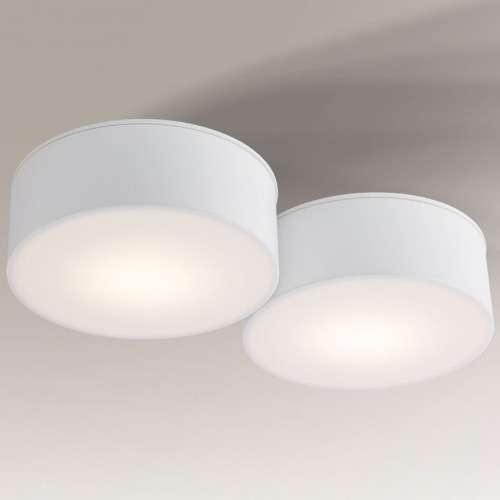 Plafon LAMPA sufitowa ZAMA 7040 Shilo natynkowa OPRAWA metalowa LED 30W 3000K czarna
