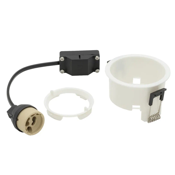 Podtynkowe oczka 3 sztuki CUP 10793 okrągłe wpusty białe