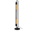 LAMPA podłogowa CALIXT 05733/02/30 Lucide metalowa OPRAWA stojąca czarna