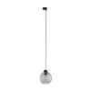 Kulista lampa wisząca do szyny TRACER CUBUS 10686 3-fazowa czarny grafit