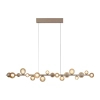 Regulowana lampa wisząca góra-dół E-POPUP brązowa 2558-97 18xLED 1,8W 2200-5000K CCt