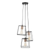 Zwisająca lampa nad stół Tower TOW0322 loftowa czarna miedziana