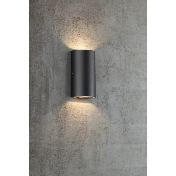 Metalowy kinkiet ścienny zewnętrzny ROLD 84141003 LED 10,5W 3000K IP54 czarny