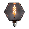 Przydymiona żarówka geometryczna DecoVintage 317896 Polux LB16 LED E27 sześciokąt 4W 50lm 230V biała ciepła