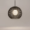 Zwieszana lampa boho Cane MOD204PL-01B1 Maytoni kulista czarny