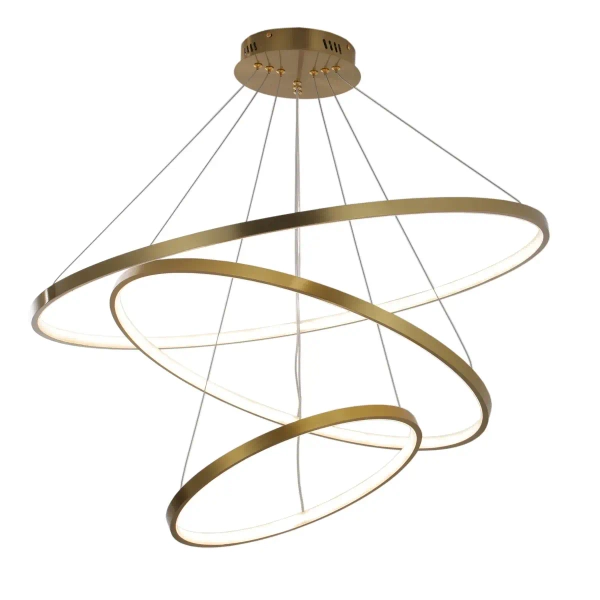 Wisząca lampa ringi LEA 330031 LED 60W 4000K pierścienie złote