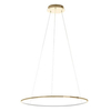 Okrągła wisząca lampa Ring Slim MSE1501100156 Moosee LED 20W 3000K pierścień złoty