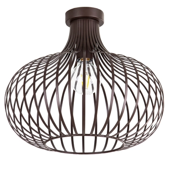Sufitowa druciana lampa Mateo 63370111X do salonu czarna