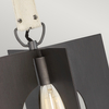 Lampa wisząca nad stół QN-LUDLOW-1P-GR geometryczna grafitowa