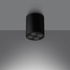 Plafoniera sufitowa Zoe SL.1210 Sollux LED 9W 4000K tubka do kuchni czarny