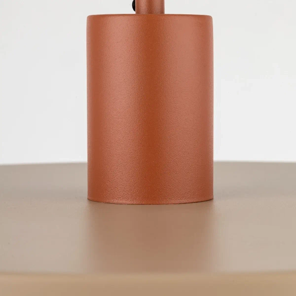 Industrialna lampa wisząca Sila 10955 żarówka na kablu ceglany