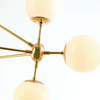 Żyrandol LAMPA wisząca Bao Gold Orlicki Design industrialna OPRAWA szklane kule ZWIS molekuły balls złote białe