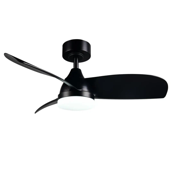 Sufitowa lampa HELSINKI R62732132 LED 20W 2700-6000K z wentylatorem czarny