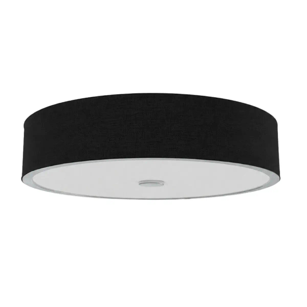 Sufitowa lampa Zalindro czarna biała chrom OR86577 6xE27 do sypialni