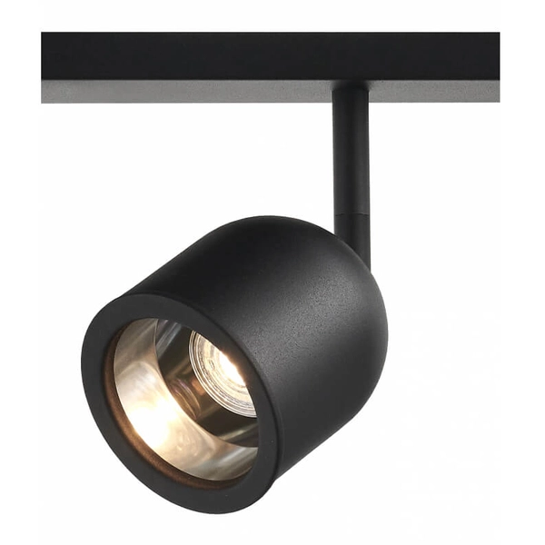 Sufitowa lampa reflektorowa SPARK 50946402 Kaspa do gabinetu czarna