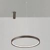 Pierścieniowa lampa wisząca ring ZACAPU LE44322 LED 40W 3000K brązowa