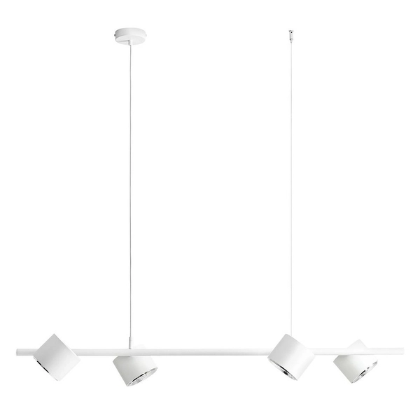 Regulowana lampa wisząca BOT 1046L Aldex reflektorki na listwie