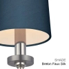 Kinkiet ścienny z abażurem Felixstowe QN-FELIXSTOWE1-C IP44 chrom