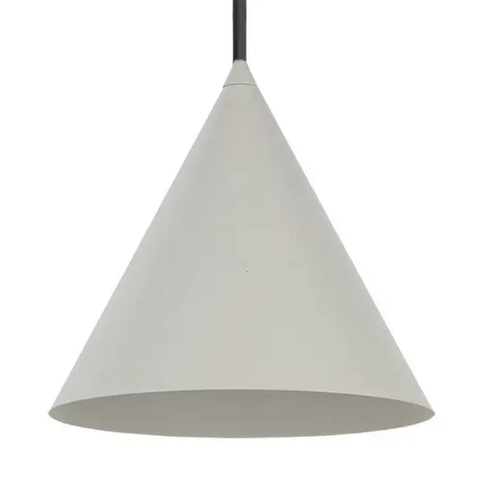 1-fazowa lampa stożkowa TRACER CONO 10654 wisząca czarny beżowy
