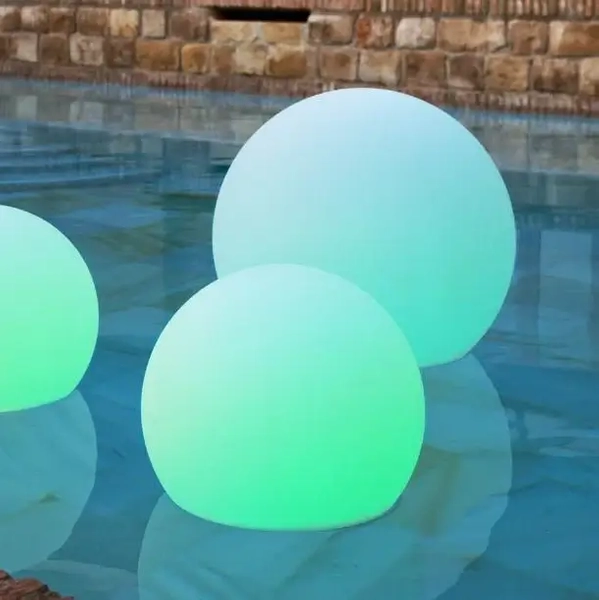 Lampa stojąca podłogowa Buly LUMBL030OFNW LED 7W 6000-6500K kula IP65 biała