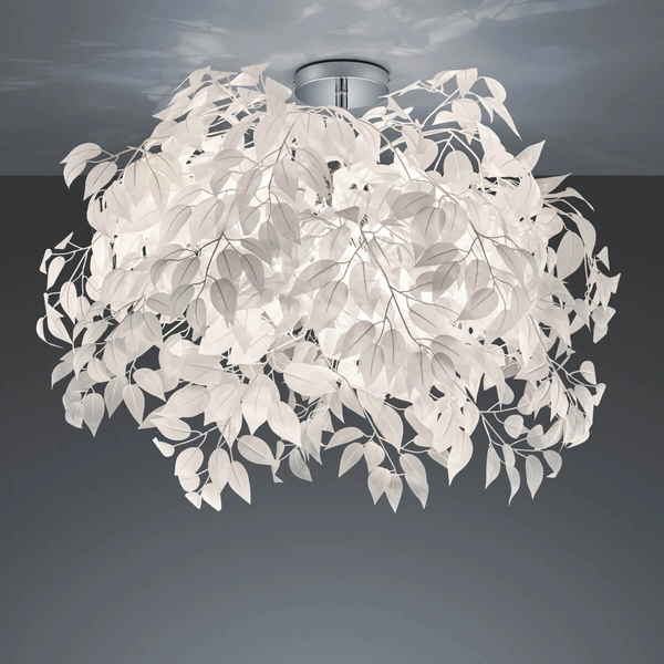Sufitowa lampa Leavy R60463001 RL Light gałązki chrom biała
