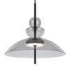 Wisząca lampa kopuła Bangkok MOD185PL-L11B3K3 LED 12W 3000K czarny szary