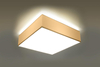 Sufitowa LAMPA SL.0138 kwadratowa OPRAWA natynkowa PLAFON biały