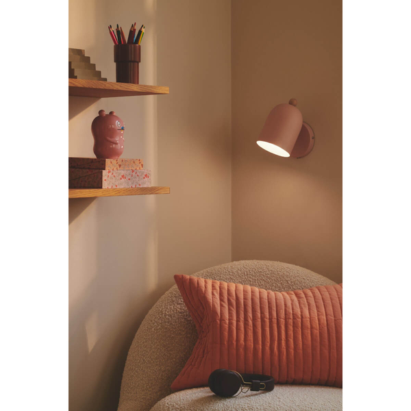 Dziecięca lampa ścienna GASTON 2412671057 regulowana różowy