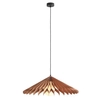 Wisząca lampa skandynawska do salonu SUN 1140G_XL Aldex drewniany