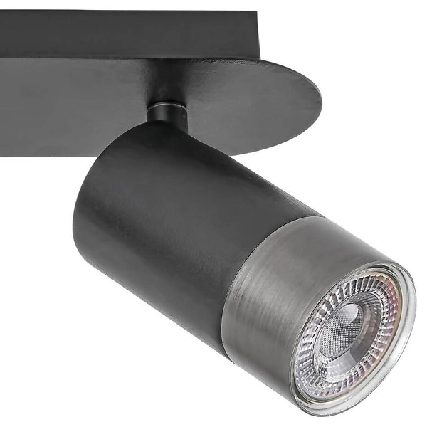 LAMPA sufitowa ZIRCON 5070 Rabalux regulowane reflektorki czarne