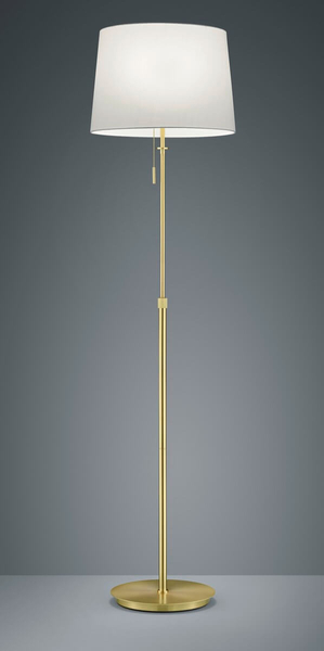 Podłogowa lampa sypialniana Lyon 409100308 złota biała