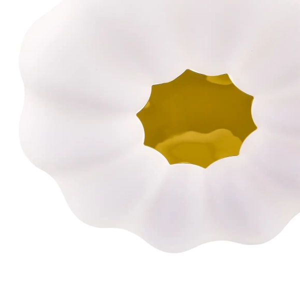 Plafon do jadalni Ariva LP-8321/1C-26 WH LED 12W 4000K biały złoty